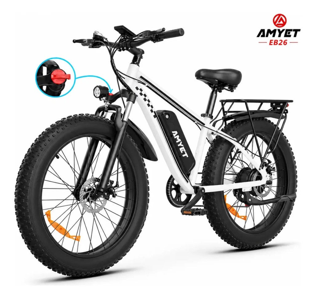 Amyet EB26, es una ebike con llantas gordas
