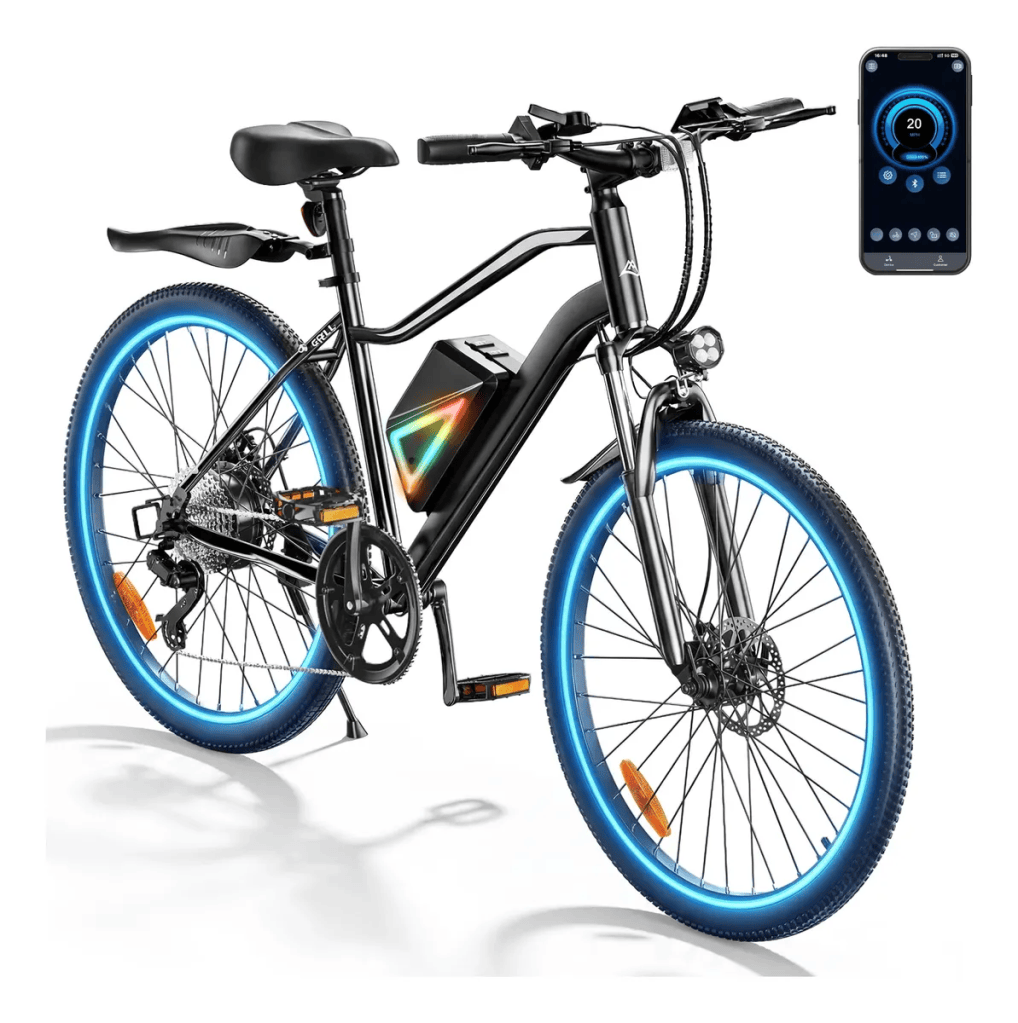 Bicicleta electrica con ruedas de 26 pulgadas